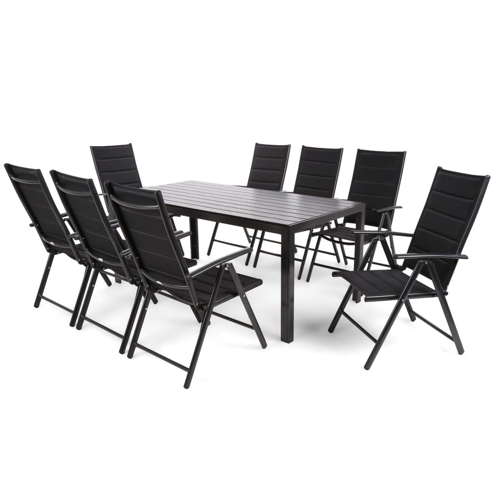 Garden Dining Set of 9