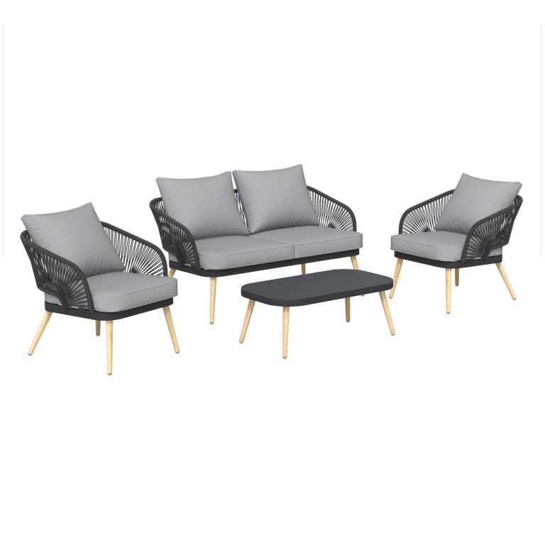 Rope Weaving Sofa Set